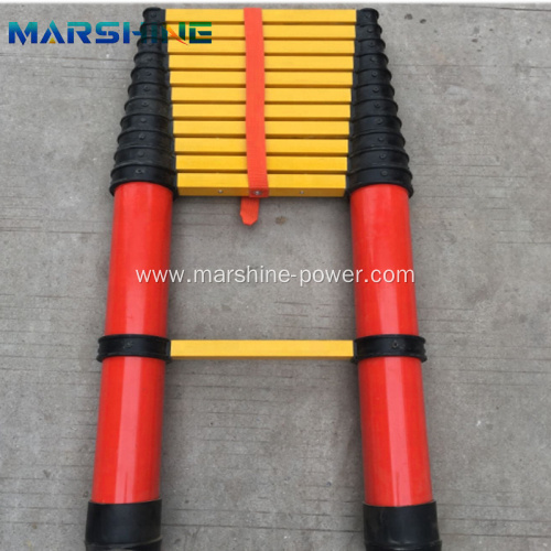 Electric Power Line Insulation Fiberglass Extension Ladder